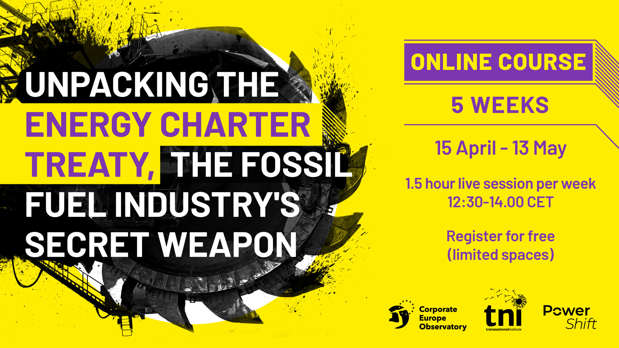 [Online Course] Unpacking the Energy Charter Treaty, the fossil fuel industry’s secret weapon