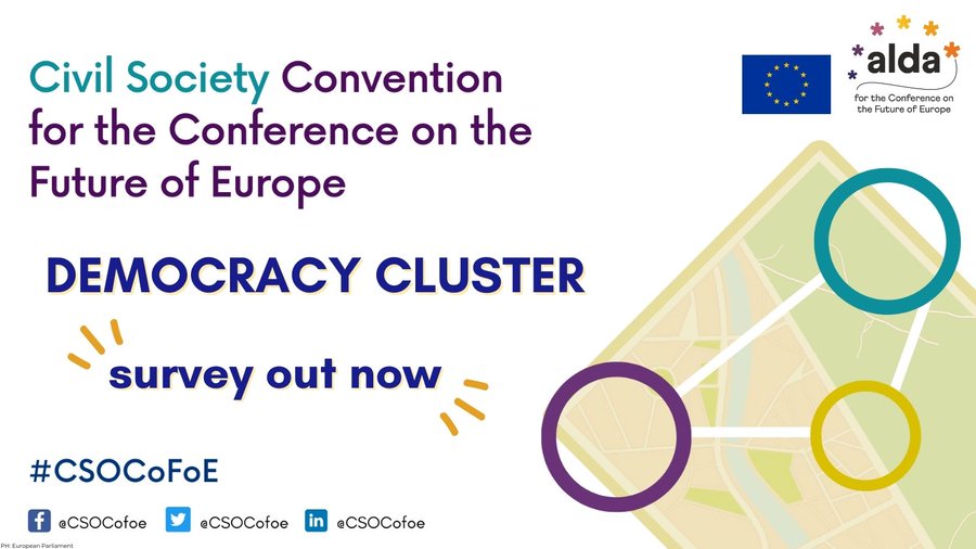 [Survey] Civil Society Convention on the Future of Europe – Democracy Cluster