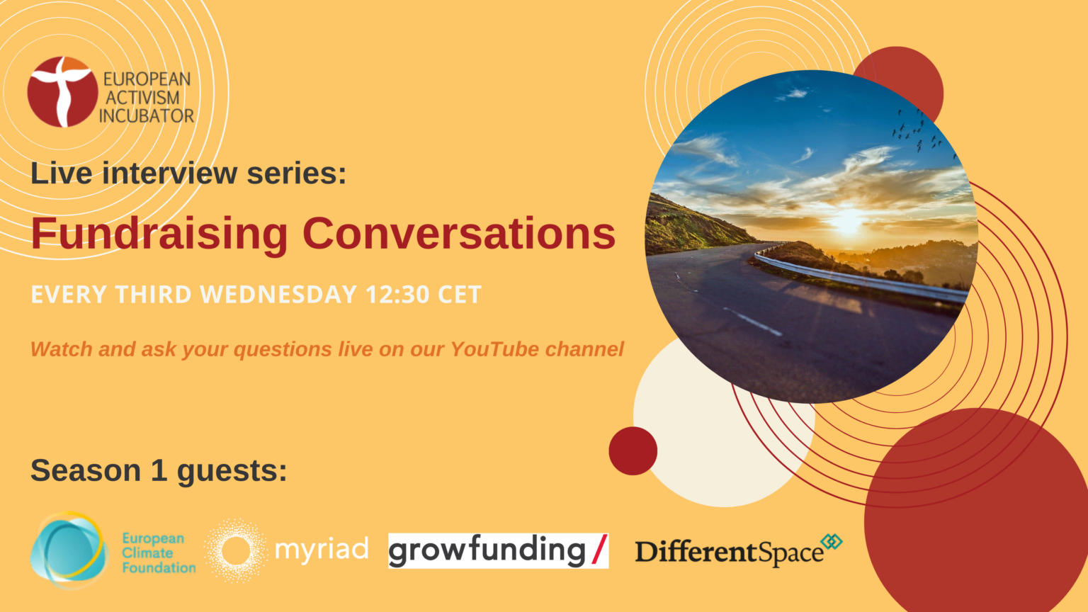 Live interview series: Fundraising Conversations