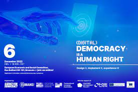 (Digital) Democracy is a Human Right