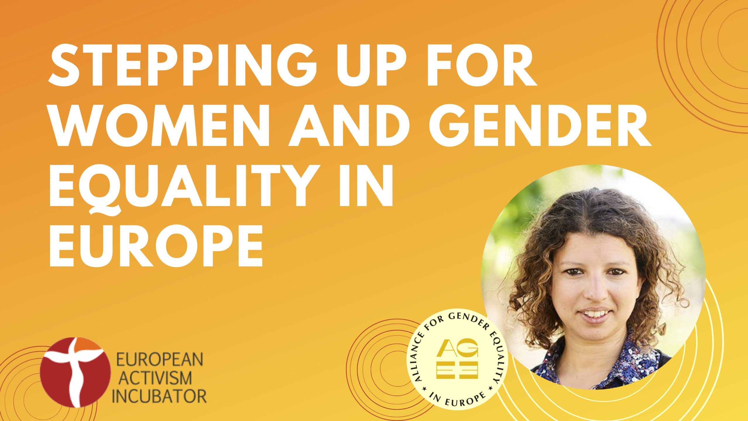 Stepping up for women and gender equality in Europe – live interview with Nadège Lharaig from the Alliance for Gender Equality in Europe