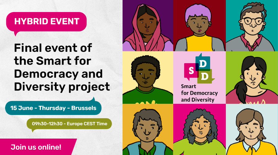 [Hybrid] Final event of the Smart for Democracy and Diversity project